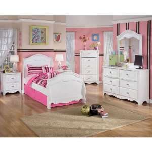 Ashley Furniture Exquisite Sleigh Bedroom Set (Full) B188 