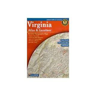  Atlas & Gazetteer Virginia