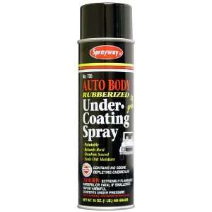  Sprayway 16oz Spray Auto Body Rubberized Undercoating Automotive