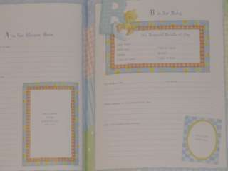   ZOOPHABET 3 Pc Baby Memory Book, Brag Book Album, & Calendar Gift Set