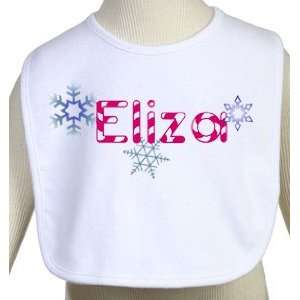  Babys Name Little Girls Personalized Holiday Bib Baby