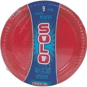 SOLO PLASTIC PLATE 9 9 COUNT (Sold 3 Units per Pack 