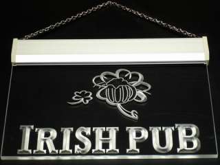 i969 b Irish Pub Bar Club Display Home Decor Light Sign  