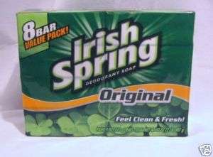 Irish Spring Original Deodorant Bar Soap 8 pack  