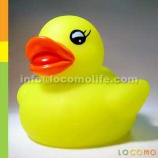Waterproof Color Changing Duck LED Lamp Baby Bath Toy  