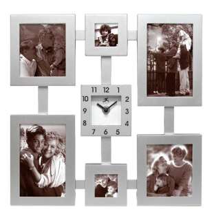 Infinity Instruments Family Moments Picture Frame Clock  