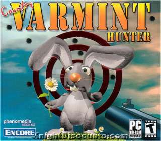 COUNTRY VARMINT HUNTER Hunting PC Game NEW BOX 705381330417  