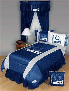 INDIANAPOLIS COLTS 4 pc TWIN Bed in a Bag w/comforter  
