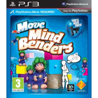 PS3 Move Mind Benders *NEW & SEALED GAME* inc. Lemmings, Tumble 