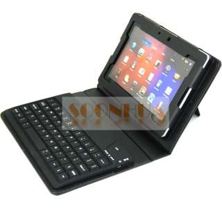 Bluetooth Keyboard + Leather Case Blackberry Playbook  