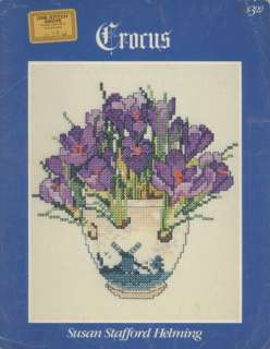 Crocus Susan Helming Cross Stitch Pattern Leaflet  