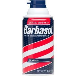  Barbasol Original Shave Cream 11 oz (Quantity of 6 