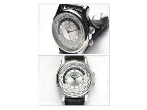    Marco Polo World Time Mechanical Silver Watch CTZ 402