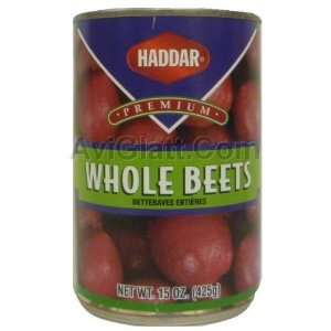 Haddar Whole Beets 15 oz  Grocery & Gourmet Food