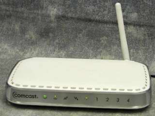 Netgear Comcast Wireless Cable Modem Gateway CG814WG 4 Port Network 