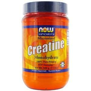  Now Creatine Monohydrate, Micronized, 500 Gram Health 