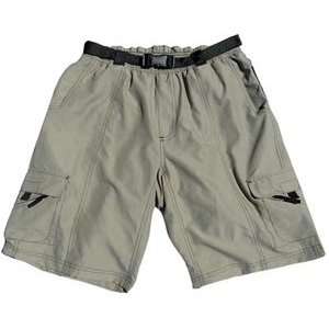  Hoss Ponderosa Shorts, Baggy Bicycle Short, Grey, Large 