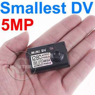 SMALLEST 5MP MINI HD DVR SPY CAMERA DV DIGITAL VIDEO VOICE WEBCAM 
