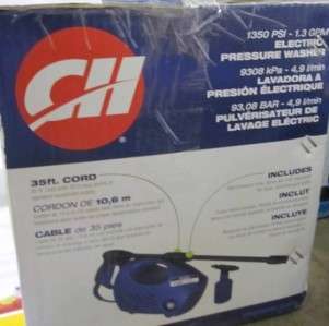 New Campbell Hausfeld Pressure washer Electric PW1350  