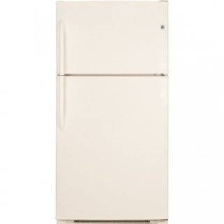 GE GTH21KBXCC 21 cu. Ft. Top Freezer Refrigerator   Bisque