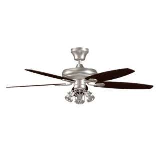 Court Click In Ceiling Fan Nickel (52).Opens in a new window