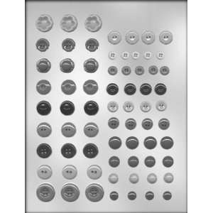 Button Assortment Chocolate Candy Mold   90 13709 CK PRODUCTS  