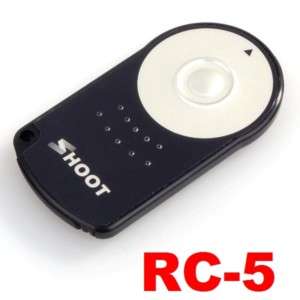 IR Remote Control for Canon Rebel xt xti xs xsi t1i t2i  