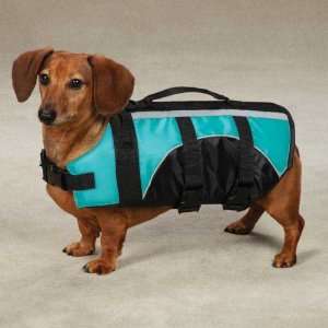   Blue Aquatic Water Safety Pet Preserver Life Jacket Vest for Dogs