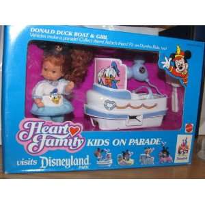   Disneyland Kids Donald Duck Boat & Doll 1990 Mattel Toys & Games