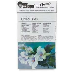  Bob Ross How to Painting Packets   Calla Lillies Arts 