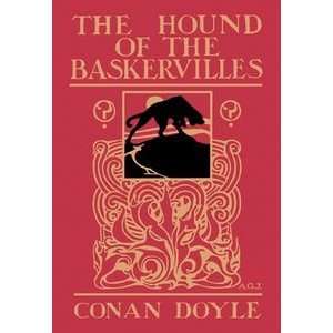  Hound of the Baskervilles #3 (book cover)   16x24 Giclee 