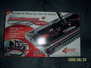 USED~ AS SEEN ON TV SWIVEL SWEEPER; CORDLESS  