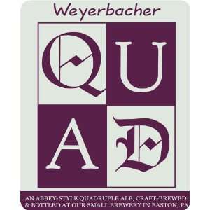  Weyerbacher Quad Ale 12oz Btl Grocery & Gourmet Food