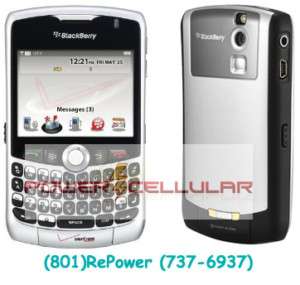 BlackBerry Curve 8330 Silver Verizon Cell Phone MINT 0843163035133 