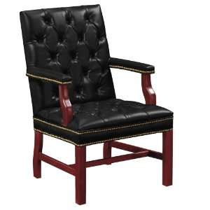   NBF Signature Series LeatherVinyl Tufted Guest Chair