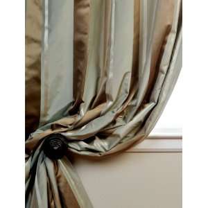    Dallas Silk Satin Stripe Taffeta Curtains & Drapes