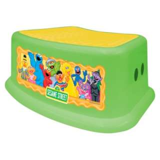 Ginsey Sesame Street Step Stool   Green.Opens in a new window