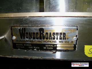 Used WondeRoaster Rostisserie & Holding Oven Combo   chicken  