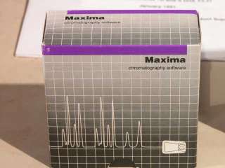 Waters Millipore Maxima 820 Chromatography Software  