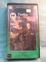 Firefox VHS Clam Shell Case 1982 ACTION MOVIE TAPE  