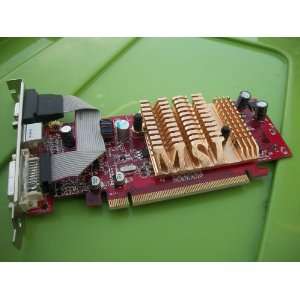  HDMI DVI VGA PCI Card MSI RX3000HM TD128ELF PN 109 A2600 
