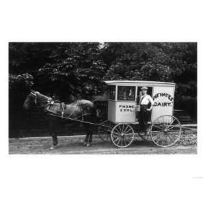  H. F. Hayes Dairy Carriage Giclee Poster Print, 32x24 