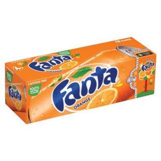 Fanta 12 pk. Caffeine Free Orange Soda 12 ozOpens in a new window