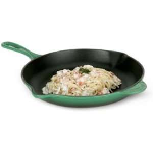    Le Creuset Jade Open Skillet with Iron Handle 12