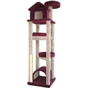  Skyscraper Cat Gym   84 inches  Optional Sisal 2 FEET OF 