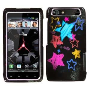 MYBAT Chalkboard Star Black Phone Protector Cover for MOTOROLA XT912 