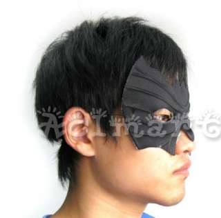 Batman Figure Face Eye Mask Strap Costume Black New  