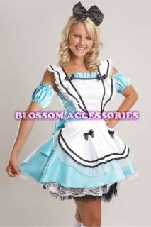 B69 Alice In Wonderland Fairy Tale Fancy Dress Costume  