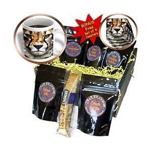 Susan Brown Designs Animal Themes   Cheetah Face   Coffee Gift Baskets 