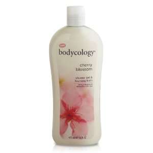 Bodycology Shower Gel and Bubble Bath, Cherry Blossom, 16 Fluid Ounce 